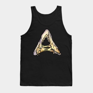 Dramabite Zombie A Letter Initial Typography Text Character Statement Tank Top